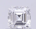 0.52ct Asscher Lab Grown Diamond (Colour D, Clarity VS2, IGI Certified)