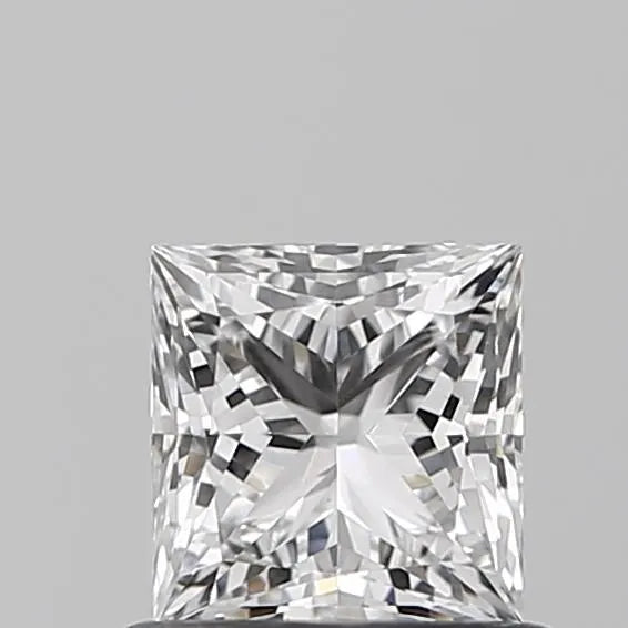 0.52ct Princess Lab Grown Diamond (Colour D, Clarity VVS2, IGI Certified)